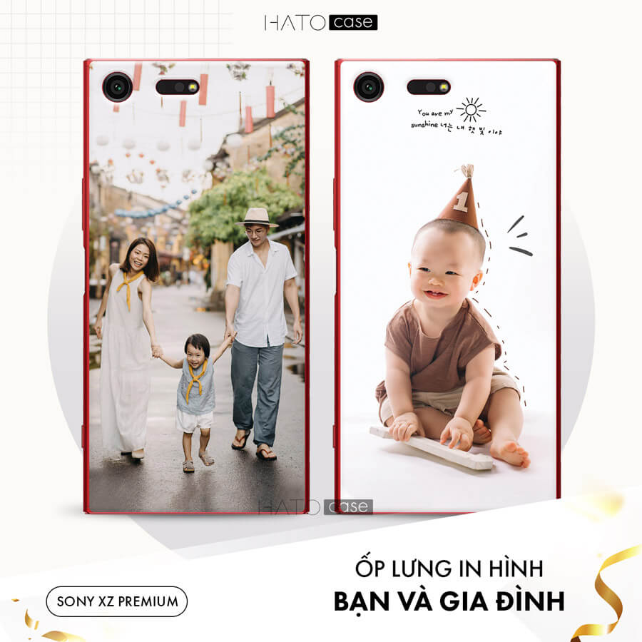 In ốp lưng điện thoại Sony XZ premium theo yêu cầu