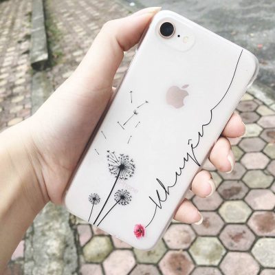 in tên lên ốp lưng điện thoại