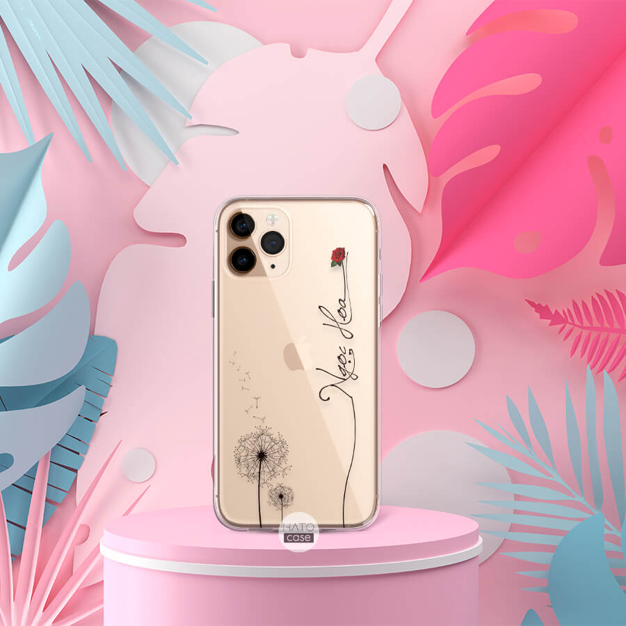 in chữ lên ốp điện thoại