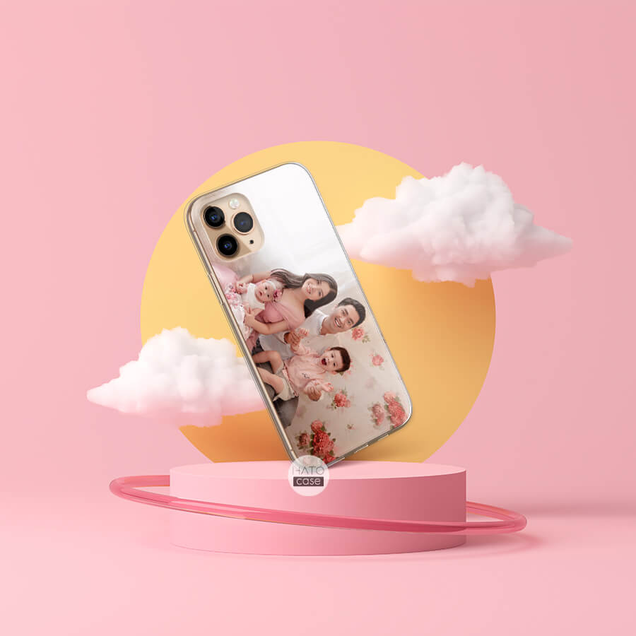 in ảnh gia đình lên ốp điện thoại