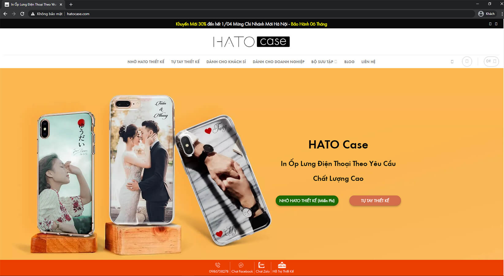 nền tảng thiết kế ốp lưng theo yêu cầu hn