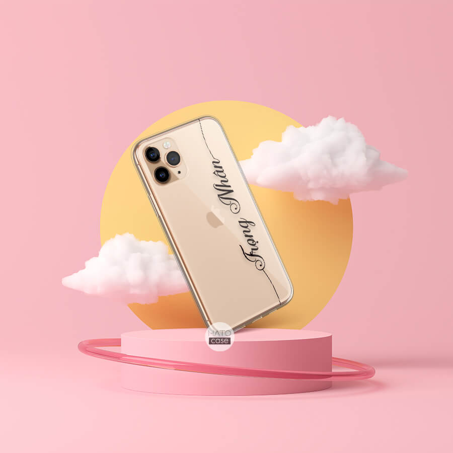 đặt in ốp điện thoại cùng tên, chữ ký