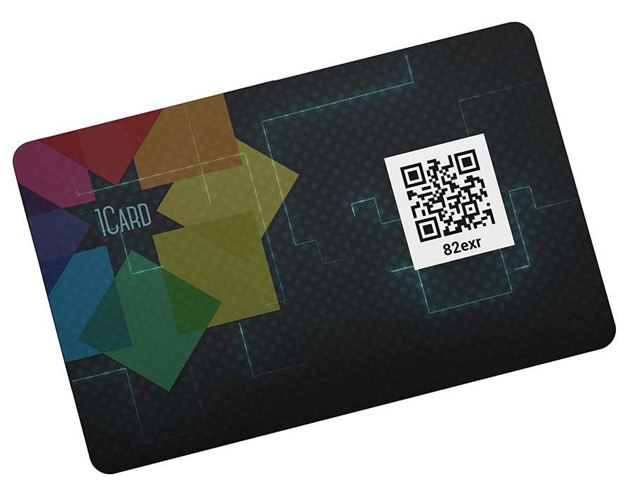 in UV thẻ cá nhân thông minh