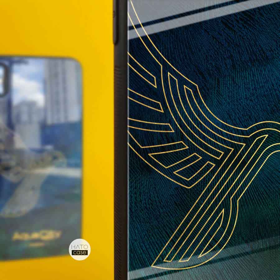 thiết kế ốp lưng mặt kính ép kim