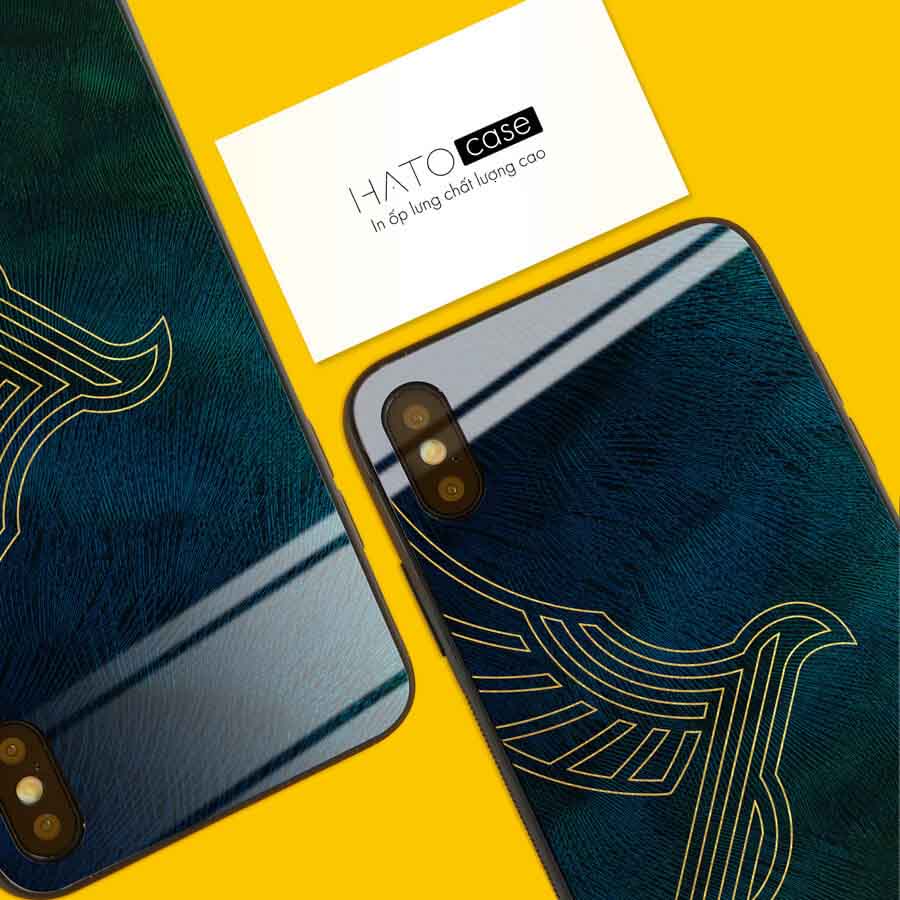 ốp lưng điện thoại mặt kính ép kim