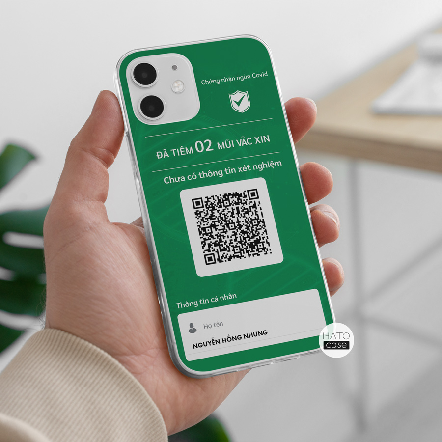 in ốp lưng QRcode