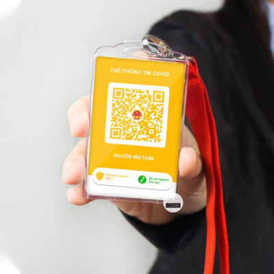 in thẻ xanh covid
