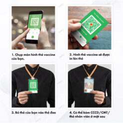 in thẻ xanh covid