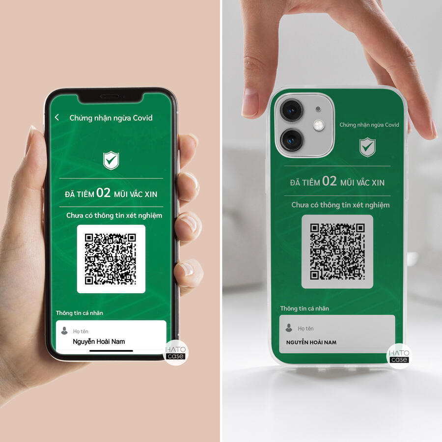 ốp lưng điện thoại in mã QR