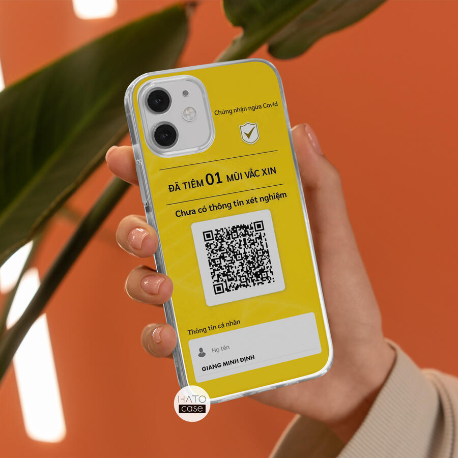 ốp lưng in mã QR code