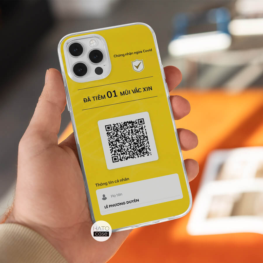 ốp lưng in mã QR code