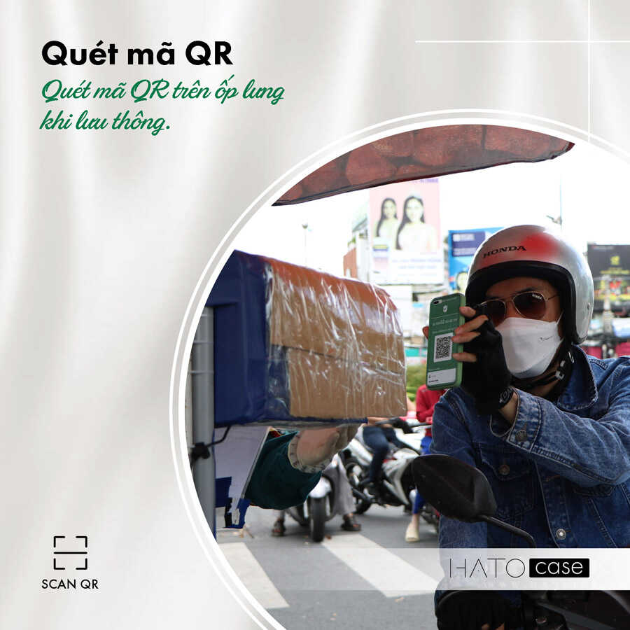 Ốp lưng điện thoại in mã QR