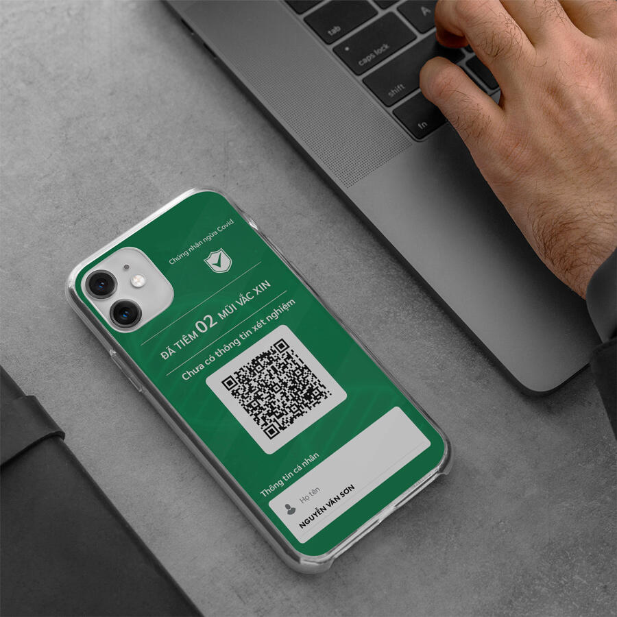 Ốp lưng in mã QR code