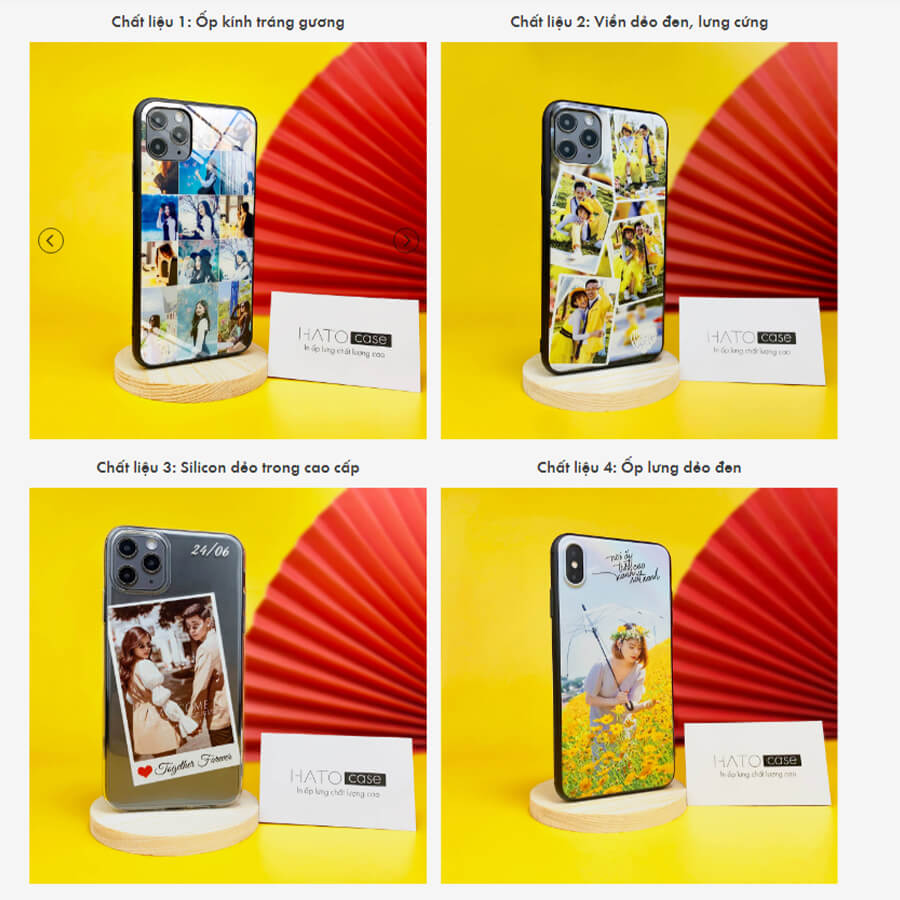 chất liệu ốp điện thoại