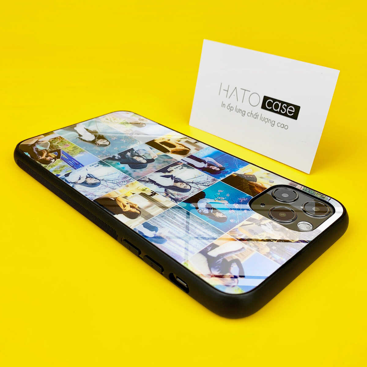 in ốp điện thoại tráng gương