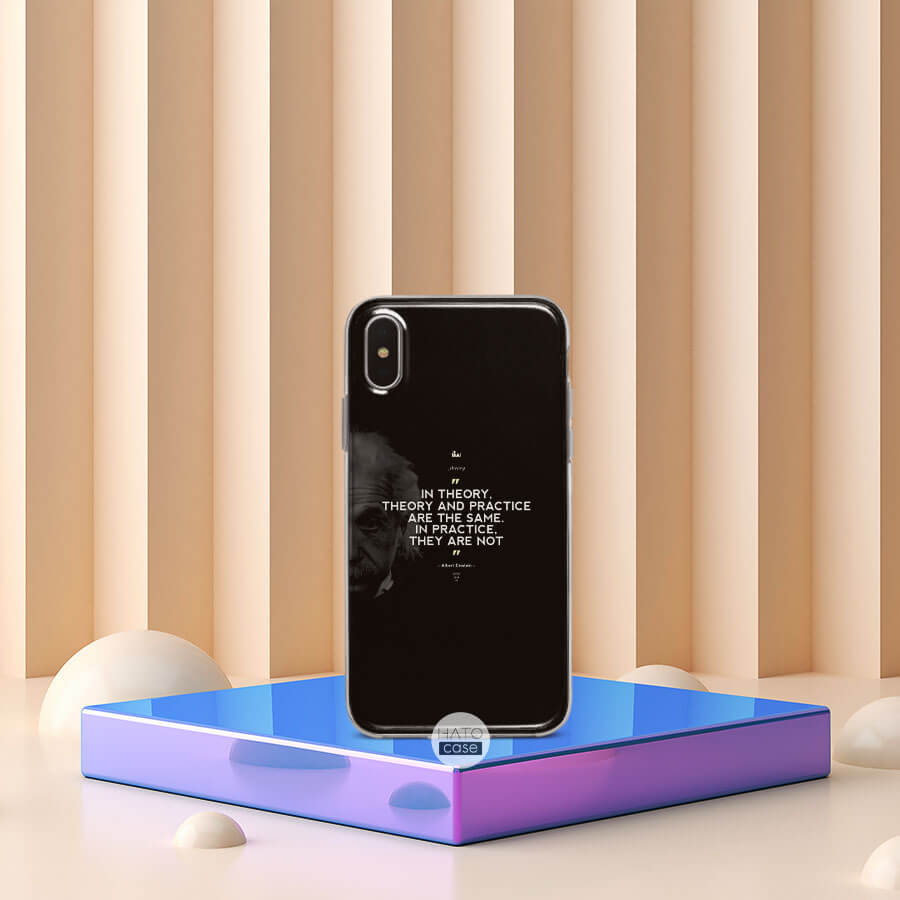 Ốp lưng điện thoại in câu quote