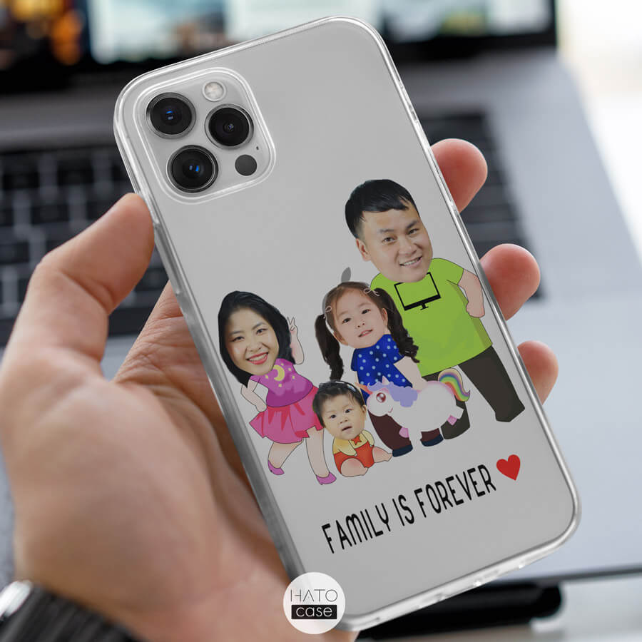 Ốp điện thoại in hình Chibi