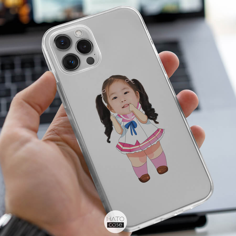 Ốp lưng in hình Chibi