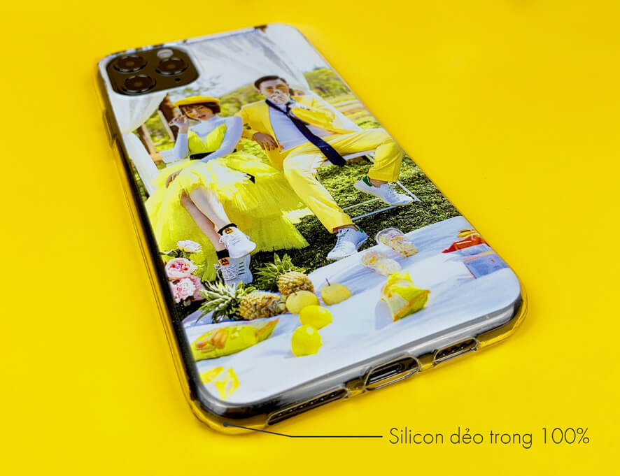 ốp lưng trong suốt in hình