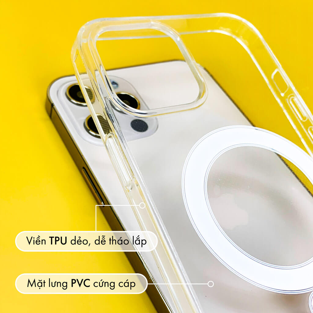 mô tả ốp lưng điện thoại magsafe 1.5