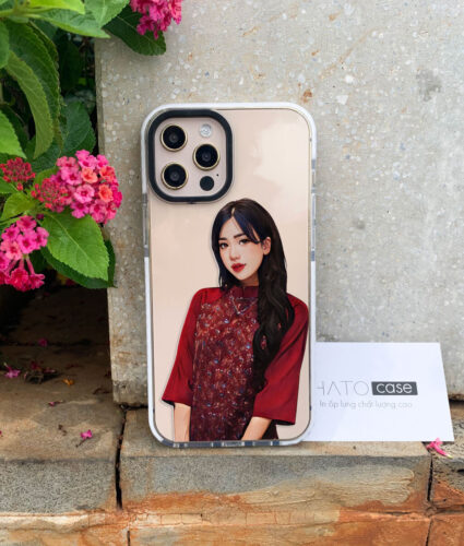 Click to view full screen ốp lưng điện thoại in hình vẽ chân dung