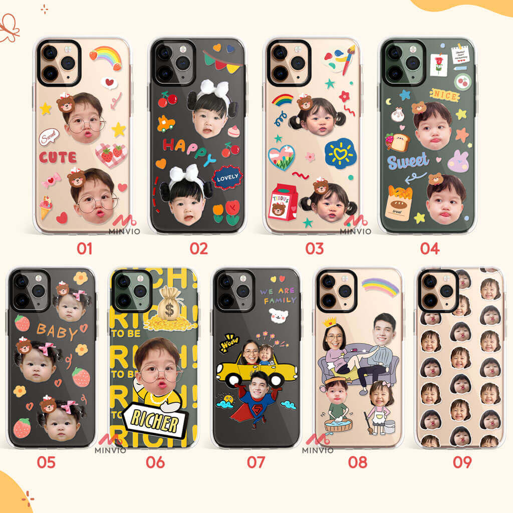 Baby Sticker Phone Case - Image 2