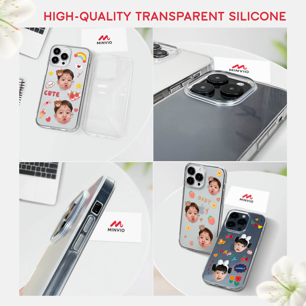 Baby Sticker Phone Case - Image 6