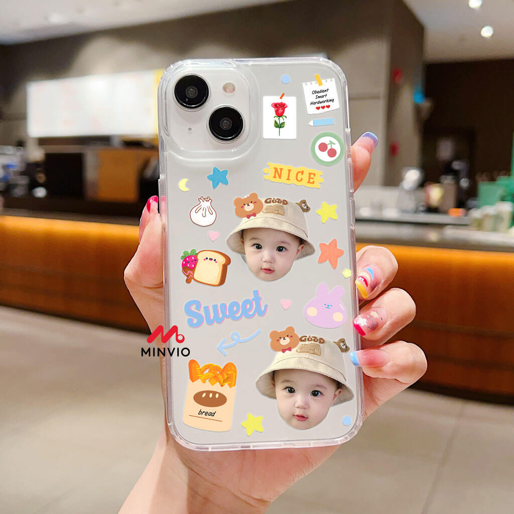 Baby Sticker Phone Case - Image 8