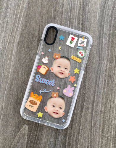 Click to view full screen Baby Sticker Phone Case photo review