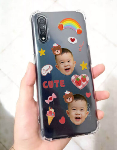 Click to view full screen Baby Sticker Phone Case photo review