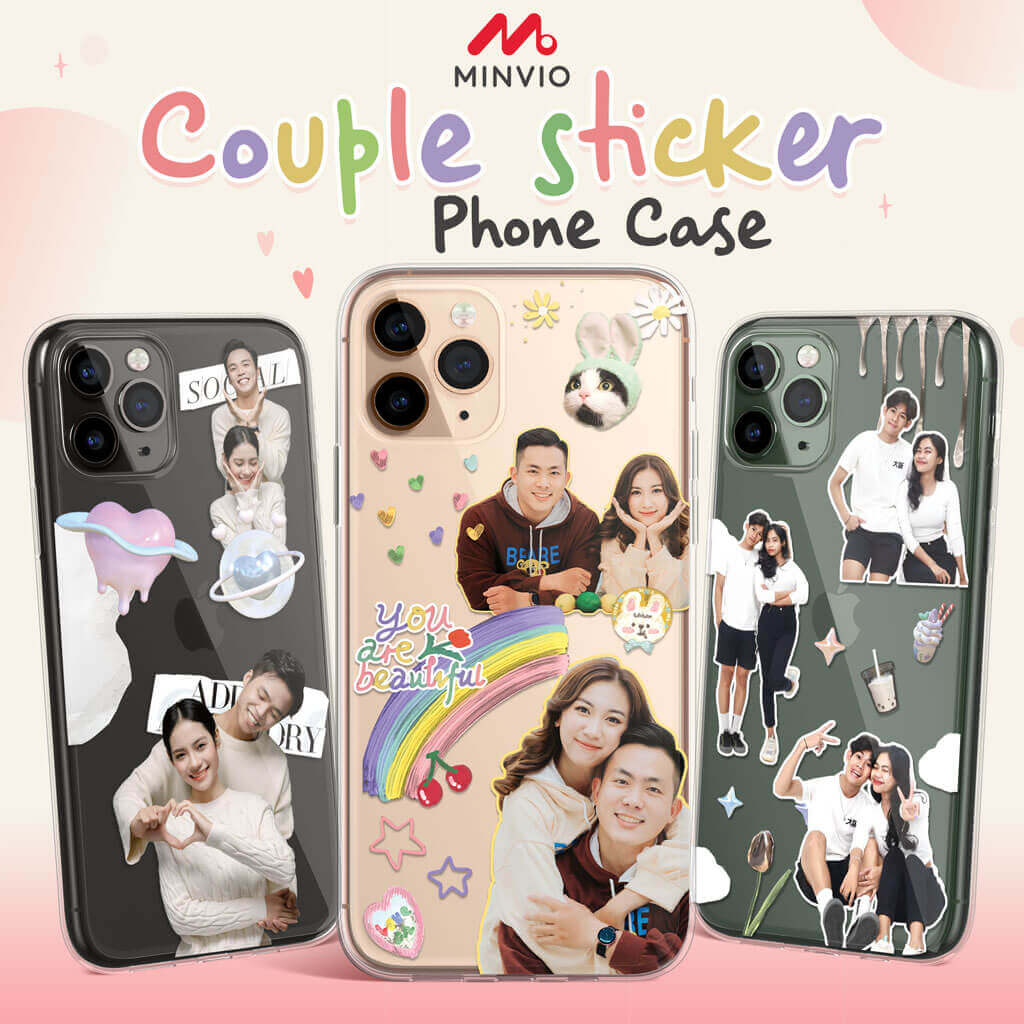 Couple Sticker Phone Case