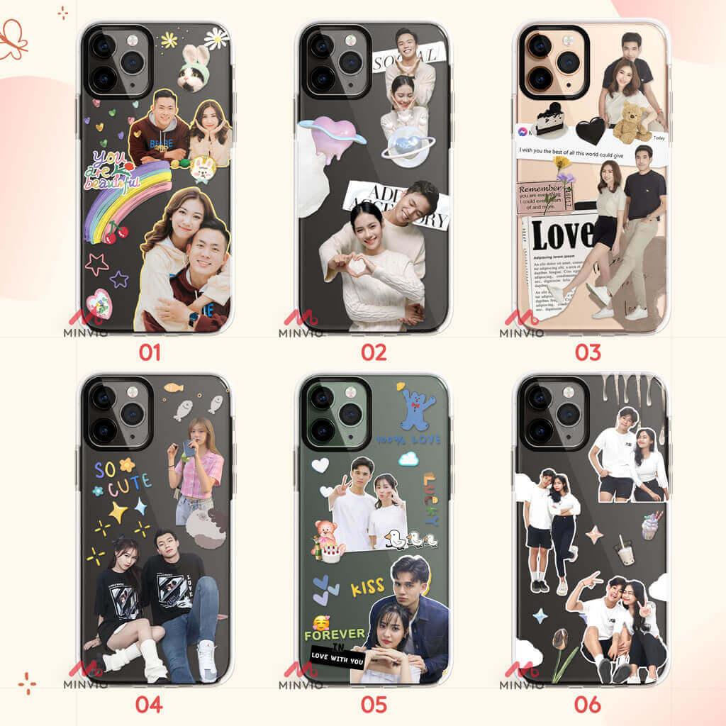 Couple Sticker Phone Case - Image 2