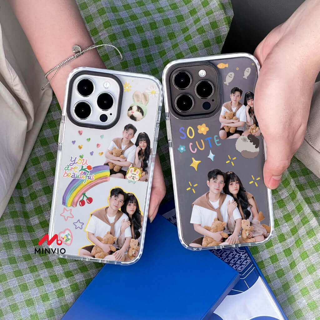 Couple Sticker Phone Case - Image 7