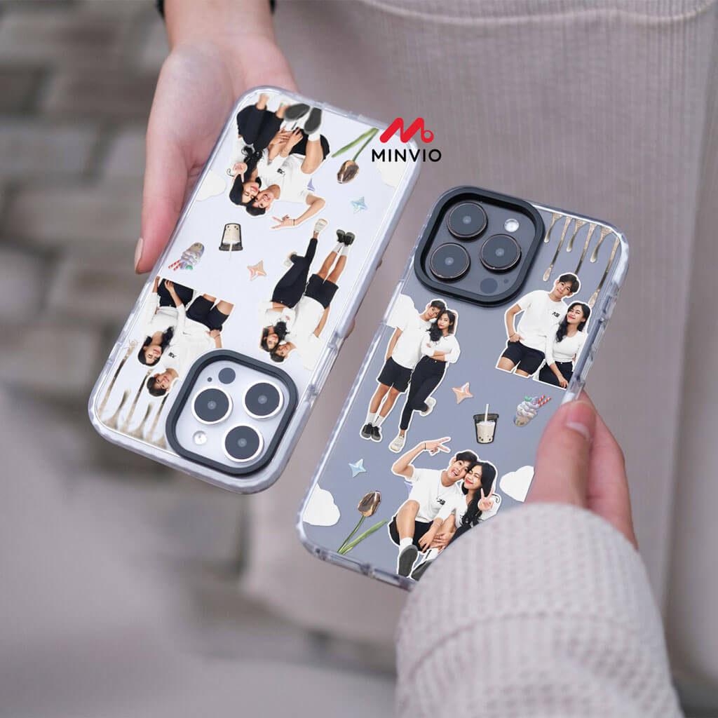 Couple Sticker Phone Case - Image 9