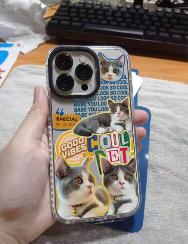 Click to view full screen Custom Pet Phone Case photo review