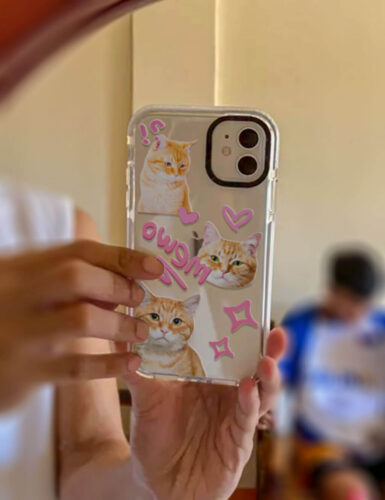 Click to view full screen Custom Pet Phone Case photo review