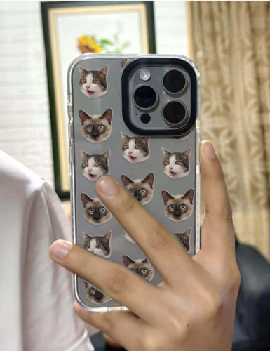 Click to view full screen Custom Pet Phone Case photo review