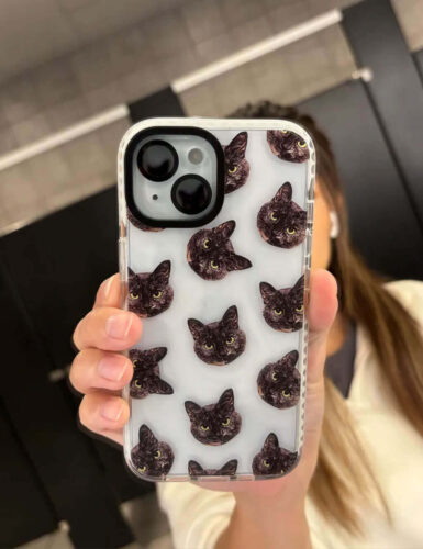 Click to view full screen Custom Pet Phone Case photo review
