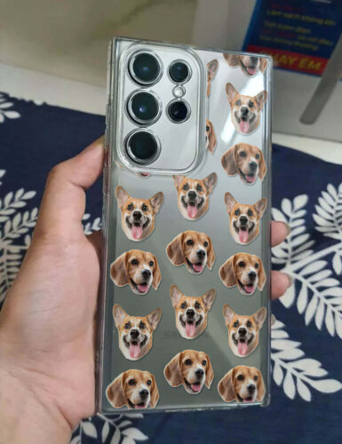 Click to view full screen Custom Pet Phone Case photo review