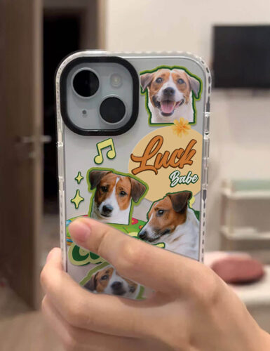 Click to view full screen Custom Pet Phone Case photo review