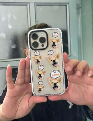 Click to view full screen Custom Pet Phone Case photo review